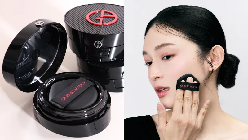 圖片來源: Armani Beauty & Instagram | 超持妝絲絨水慕斯無瑕氣墊粉餅 定價$3,100元