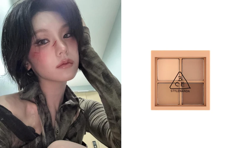 3CE 四格眼影盤＃FLAT CALL，NT720