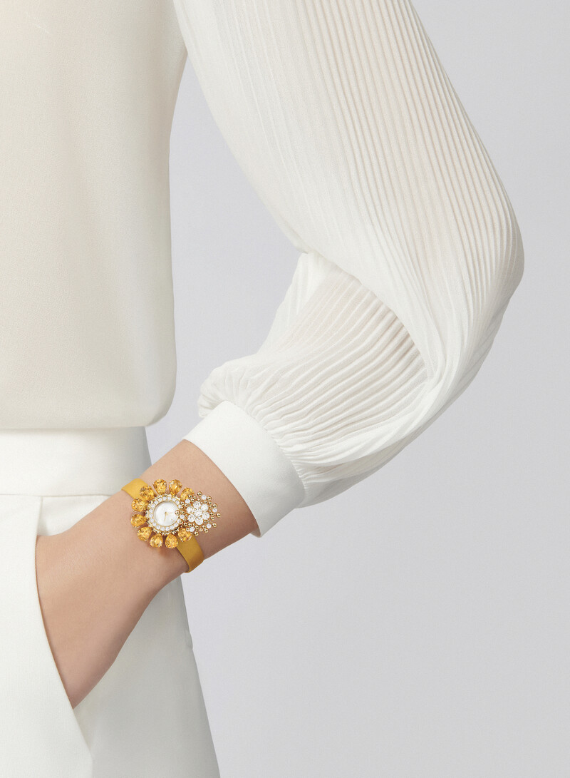 Fleurs d’Hawaï Secret腕錶_黃水晶 Fleurs d’Hawaï Secret腕錶_黃水晶