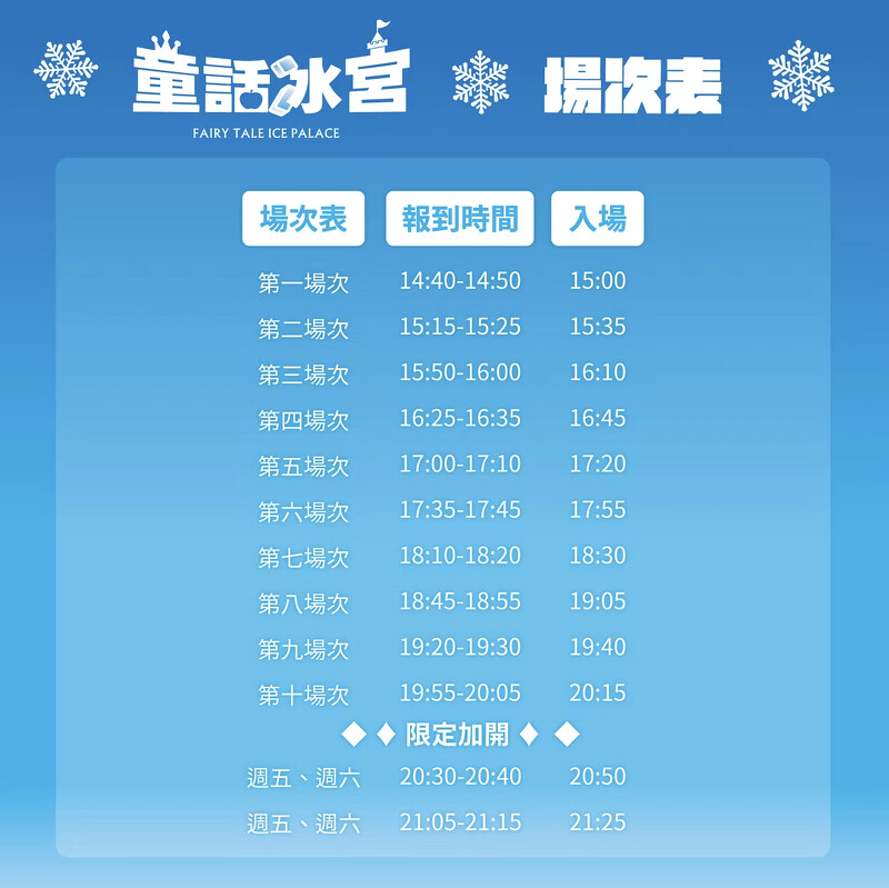 2025屏東夏日狂歡祭亮點：童話冰宮場次表