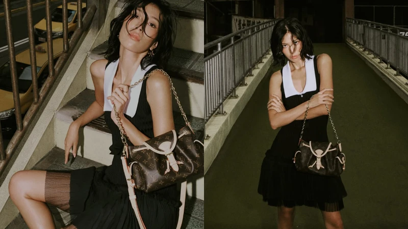 莫莉背上LV Odyssée榴槤台北街頭，完美呈現當今最紅的「台灣感性」，太加分了～