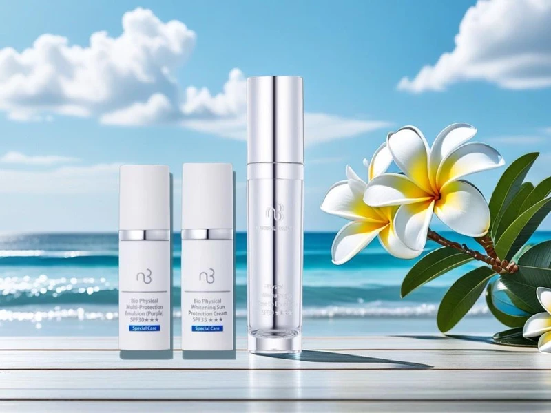 東森自然美夏日熱銷明星-海洋友善「物理性防曬系列」。