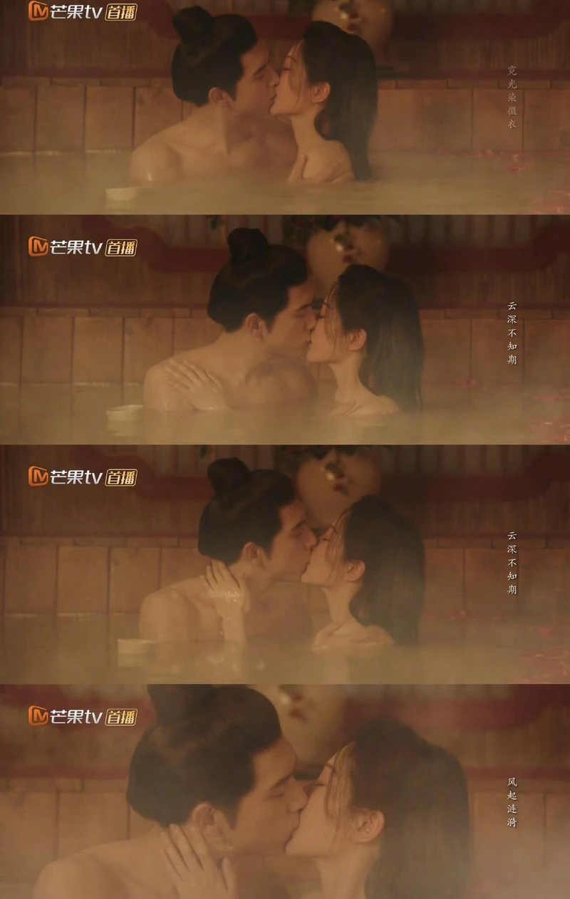 半裸入浴激吻讓劇粉直呼過癮。