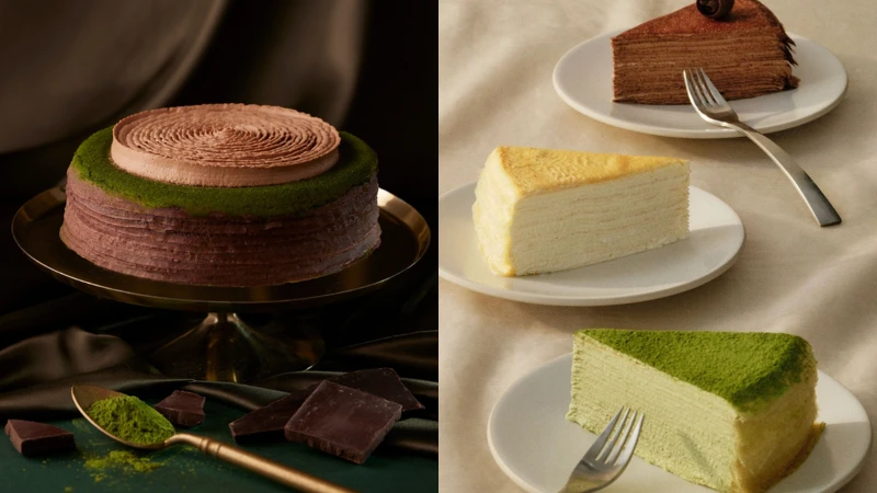 Lady M 2025父親節限定抹茶巧克力千層蛋糕 Lady M 2025父親節限定抹茶巧克力千層蛋糕