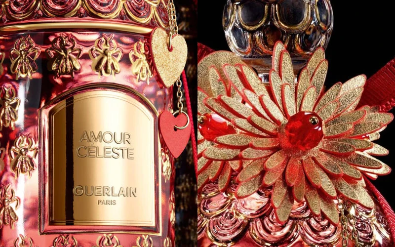 嬌蘭 星辰熾愛淡香精 手工鎏金織藝蜂印瓶 125ml+30ml，NT29,500