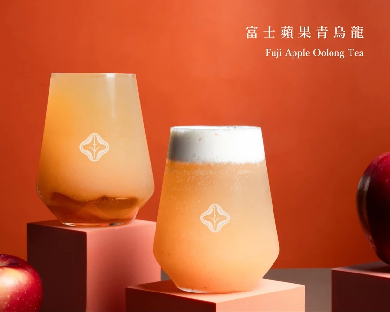 《季緣》菜單推薦第二名:富士蘋果青烏龍