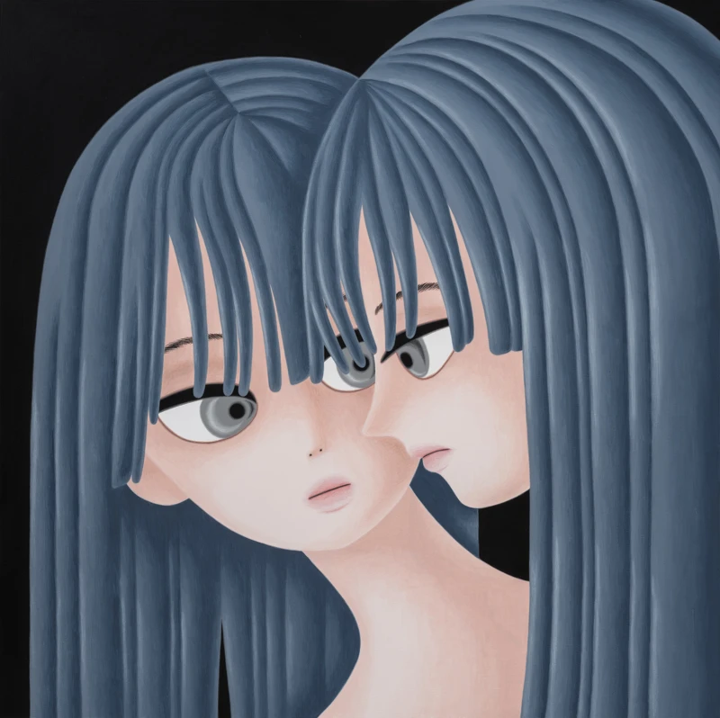 展覽精選作品|Interest 關注|2024|壓克力、畫布|L100 x W100 cm|Photo: BSTUDIO (Jeon Byung Cheol), courtesy of Saatchi Yates. 展覽精選作品|Interest 關注|2024|壓克力、畫布|L100 x W100 cm|Photo: BSTUDIO (Jeon Byung Cheol), courtesy of Saatchi Yates.