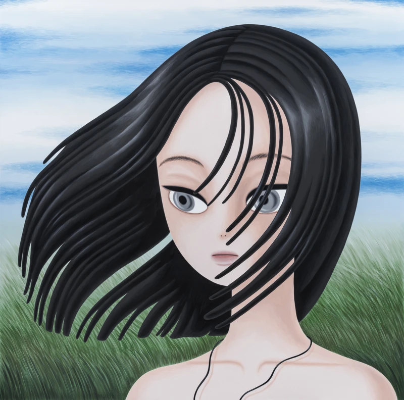 展覽精選作品|Under the Breeze 微風之下|2025|壓克力、畫布|L160 x W160 cm|Photo: BSTUDIO (Jeon Byung Cheol), courtesy of Saatchi Yates. 展覽精選作品|Under the Breeze 微風之下|2025|壓克力、畫布|L160 x W160 cm|Photo: BSTUDIO (Jeon Byung Cheol), courtesy of Saatchi Yates.