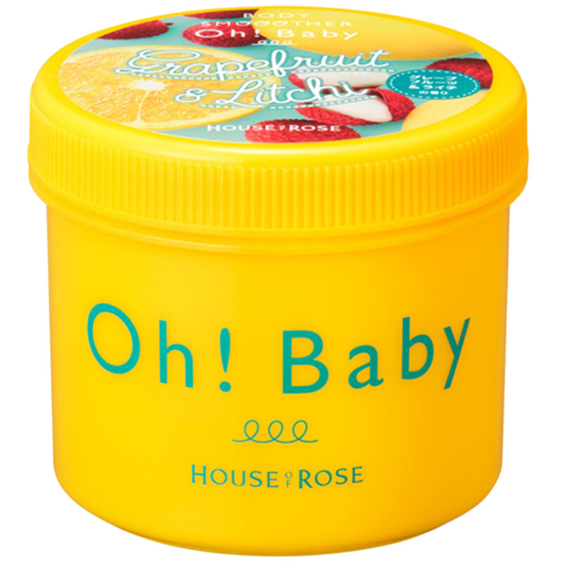 Oh!Baby親愛寶貝去角質美體霜(荔枝柚香)350g，NT650