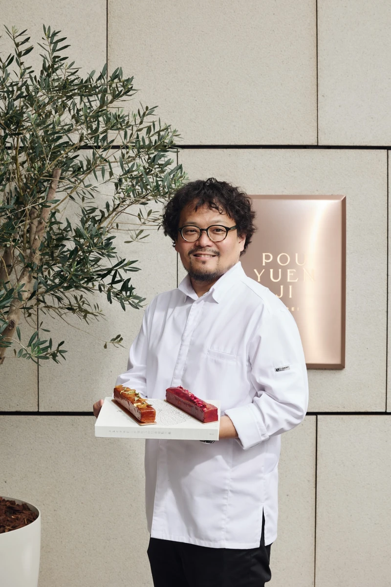 與知名甜點主廚平塚牧人(Makito Hiratsuka)合作,限時推出11款搭茶甜點。 與知名甜點主廚平塚牧人(Makito Hiratsuka)合作,限時推出11款搭茶甜點。