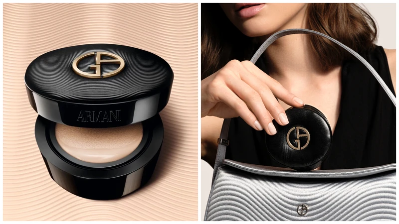 ▴ Armani Beauty｜Armani Beauty「訂製奢潤緞光氣墊粉餅」 全新5色 | 14g NT$3,100