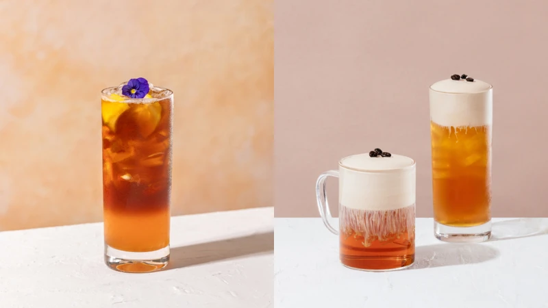 星巴克茶瓦納吧檯飲品:茉莉蜜蜜、熟香烏龍茶那提 星巴克茶瓦納吧檯飲品:茉莉蜜蜜、熟香烏龍茶那提