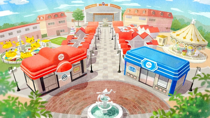 PokéPark KANTO-草紗鎮城市 PokéPark KANTO-草紗鎮城市