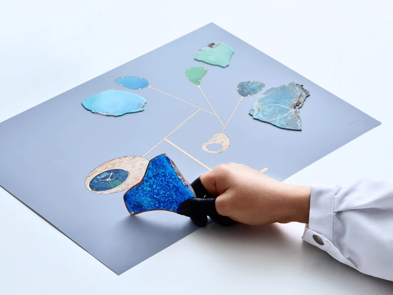 Endless Motion 18K玫瑰金懸浮動態座鐘_工藝圖 Endless Motion 18K玫瑰金懸浮動態座鐘_工藝圖