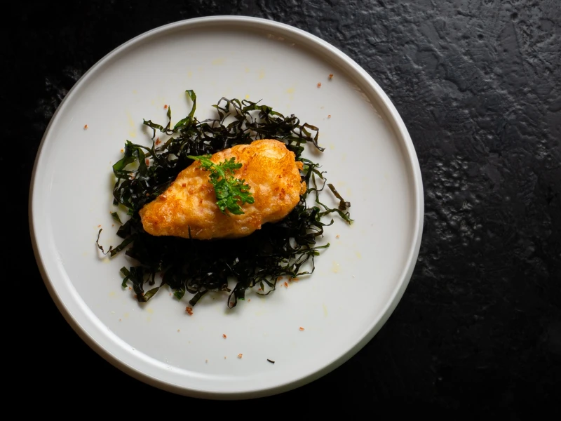 「琵琶豆腐」。 「琵琶豆腐」。