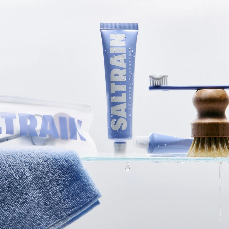 SALTRAIN x Today's House(Ohouse)限定款-黑莓灰鹽牙膏牙刷旅行,NT350 SALTRAIN x Today's House(Ohouse)限定款-黑莓灰鹽牙膏牙刷旅行,NT350