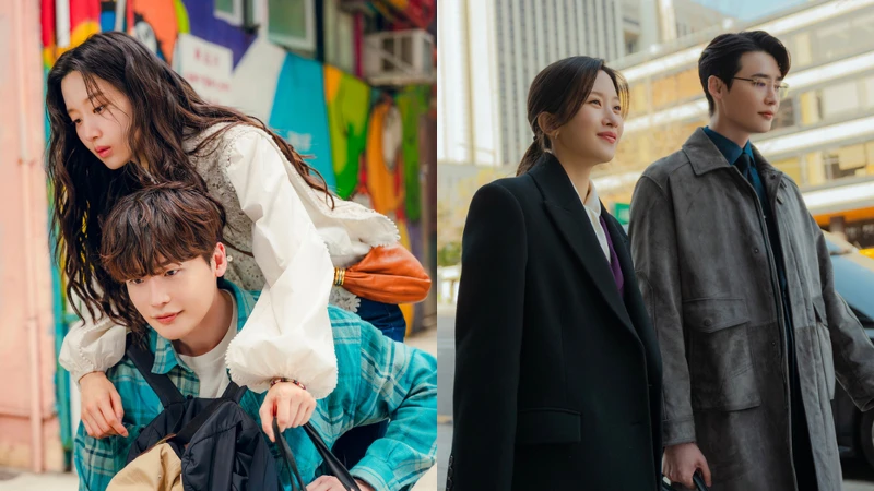 韓劇《瑞草洞》中,李鍾碩與文佳煐 韓劇《瑞草洞》中,李鍾碩與文佳煐