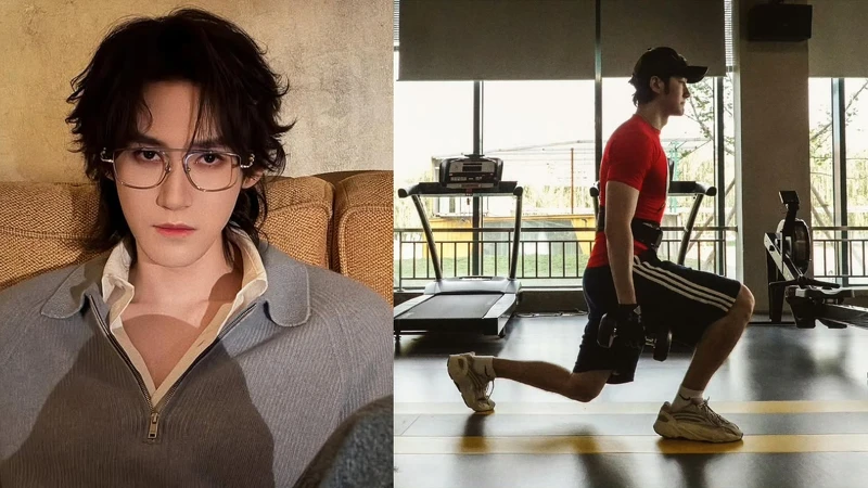 汪鐸展現精實的訓練