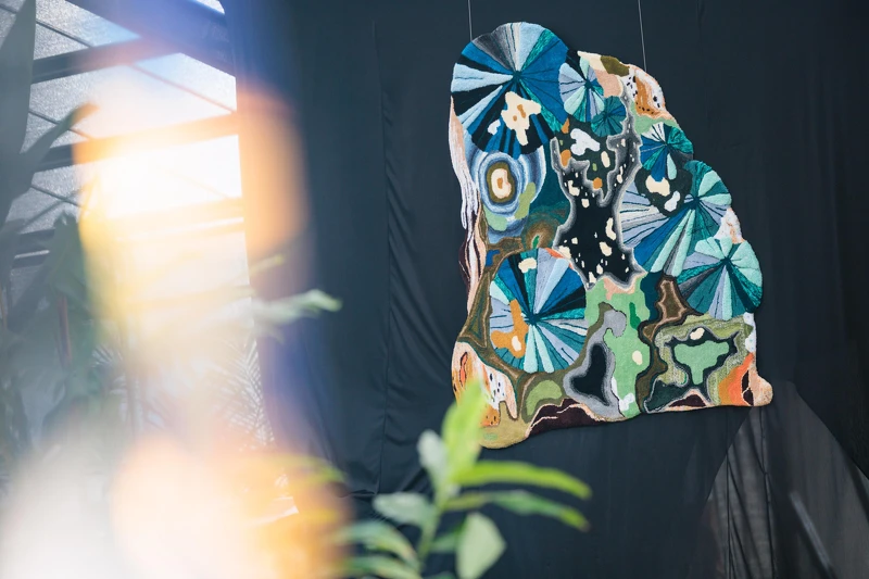 SensWave 波感溫室｜織品藝術家 Stella 作品