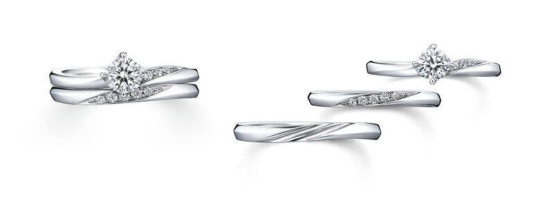 ULYSSES系列結婚套戒。