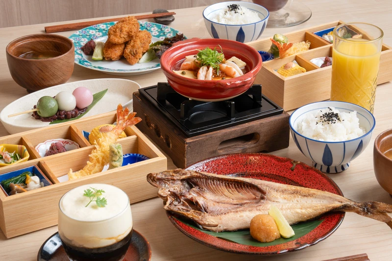 京都和食品牌「二条茶寮」攜手「莞固和食」。