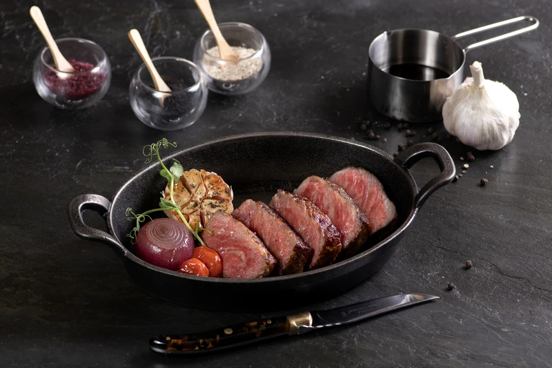 PRIME ONE牛排館推出日本A5黑樺牛和牛季。