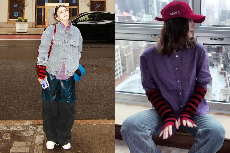 韓韶禧的「Teto女」穿搭風格，以帥氣的寬鬆酷型展現個性