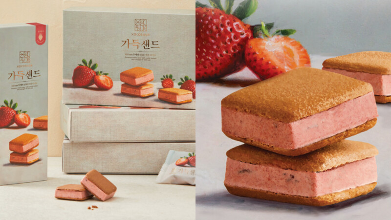 XOCOSILOK sand 100草莓餅乾,Photo/smartstore.naver.com/xocosilok XOCOSILOK sand 100草莓餅乾,Photo/smartstore.naver.com/xocosilok