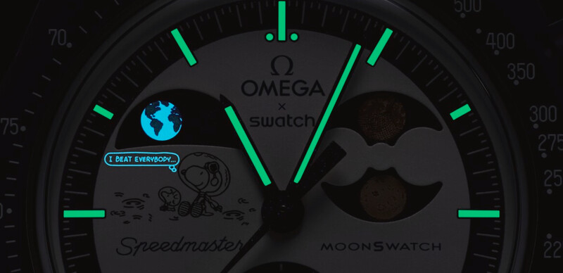 2025全新OMEGAxSWATCH史努比聯名錶細節