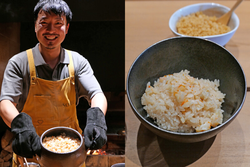 料理長大山航平(Kohel Ohyama)。 料理長大山航平(Kohel Ohyama)。