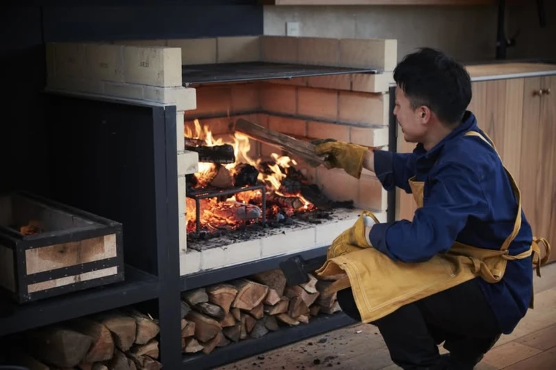 三天兩夜的行程中,「火」始終是料理的主角。 三天兩夜的行程中,「火」始終是料理的主角。