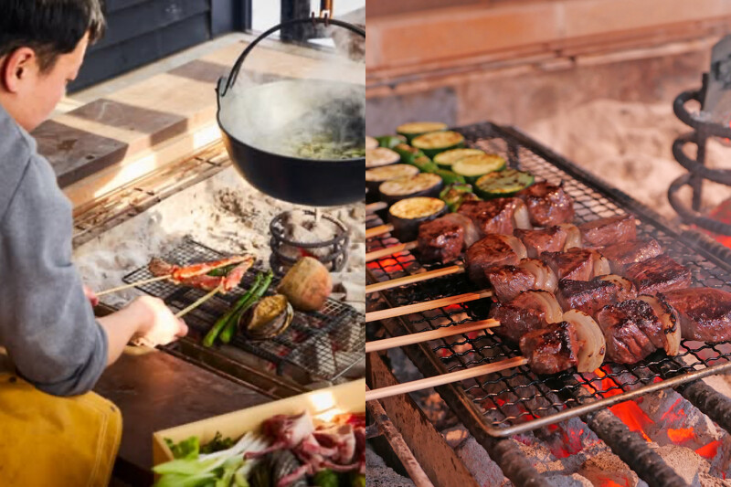 每一道都是直火炙烤的美味。 每一道都是直火炙烤的美味。