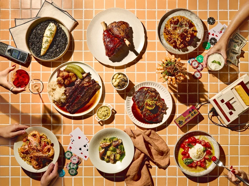 餐廳標榜「NEO Bistro CRU」，用「食物混血」的概念發想菜色。