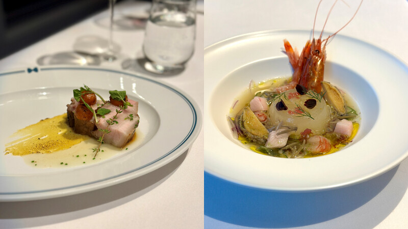 鹽趜味噌熟成豬五花、大船入港石花藻愛玉 鹽趜味噌熟成豬五花、大船入港石花藻愛玉