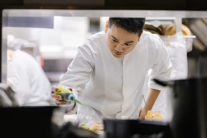 餐會菜色力求在西餐的骨架中呈現台菜的待客精神與寓意。 餐會菜色力求在西餐的骨架中呈現台菜的待客精神與寓意。