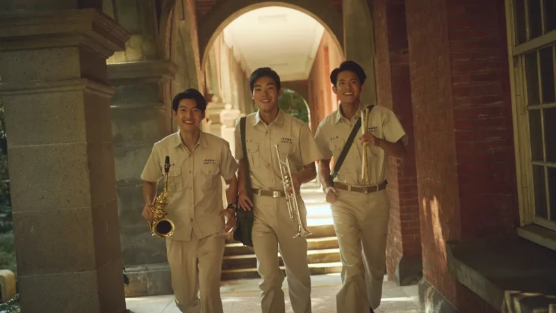 牧森、劉育仁及余杰恩在《進行曲》中擔任主角。 牧森、劉育仁及余杰恩在《進行曲》中擔任主角。