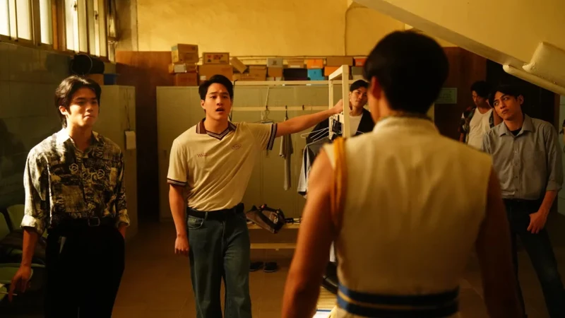 賴宥成在片中飾演黑道老大的小兒子阿寬。 賴宥成在片中飾演黑道老大的小兒子阿寬。