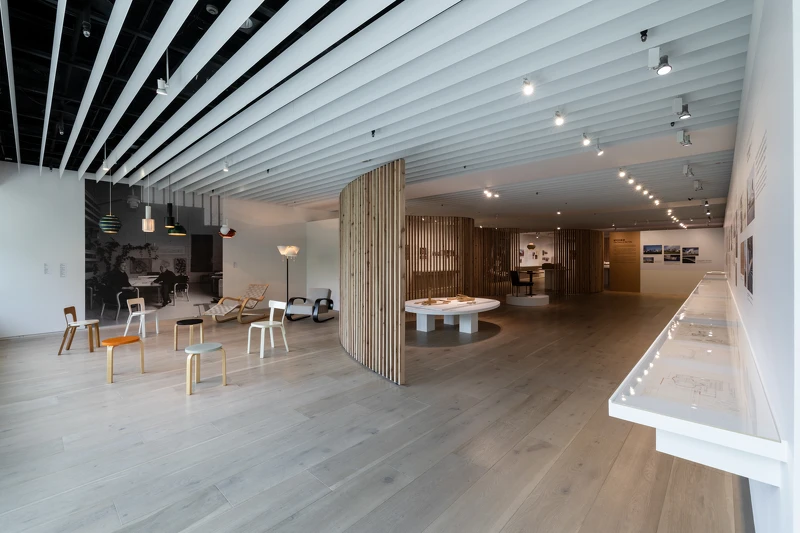 展出逾160件手稿原件、模型與設計作品等，深入探索建築師的生命與創作歷程 ©忠泰美術館