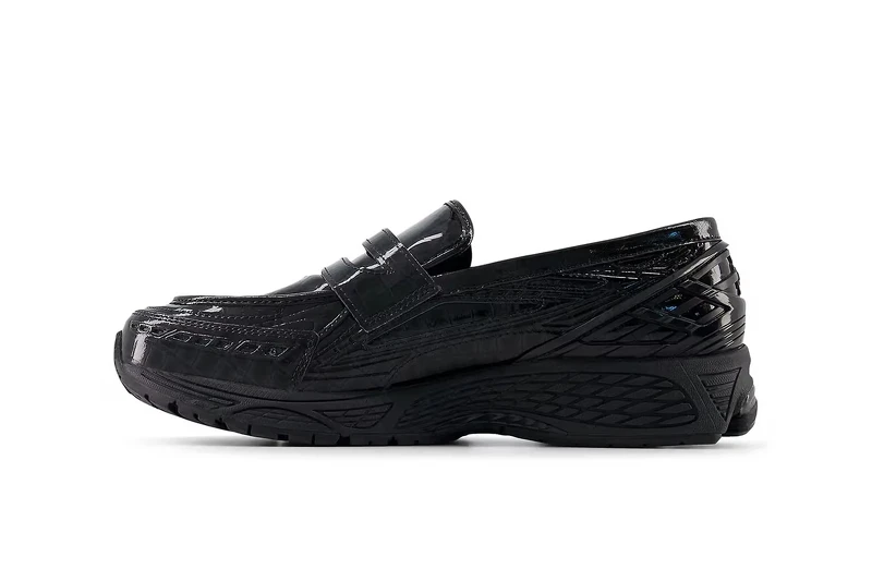 New Balance 1906 Loafer 'Black Croc' 鱷魚皮質感漆皮樂福鞋
