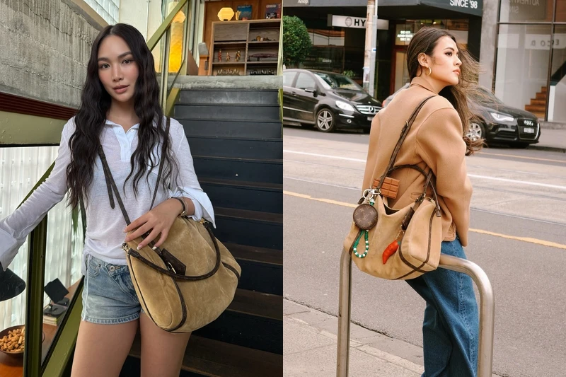 Louis Vuitton Express 手袋的大容量內部空間，可輕鬆容納日常必需品