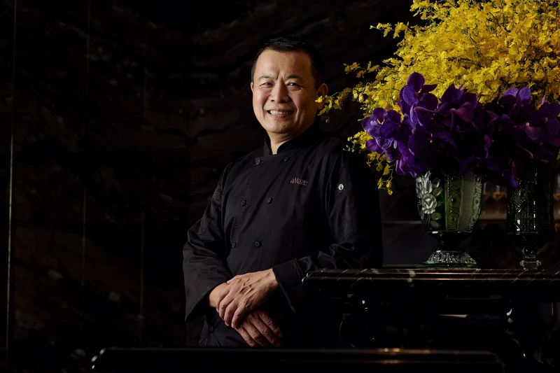 「aMaze 心宴」的行政總廚楊光宗。