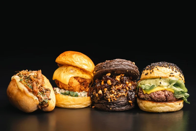 「府城漢堡啤酒節」,今年以「呷堡趁燒」為題。 「府城漢堡啤酒節」,今年以「呷堡趁燒」為題。