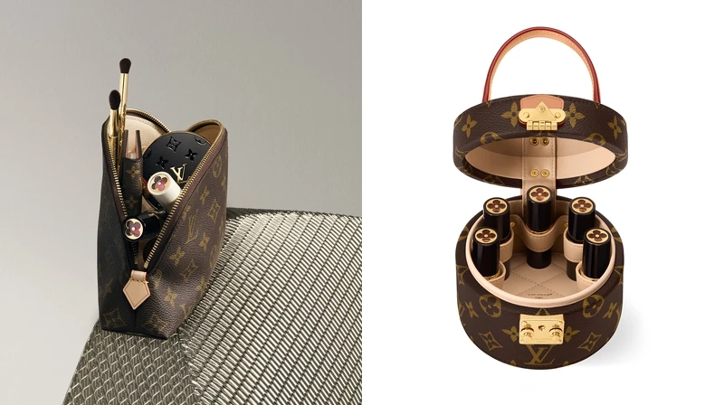 為了演繹優雅移動的精神,LV亦設計一系列專用皮件搭配 La Beauté Louis Vuitton。 為了演繹優雅移動的精神,LV亦設計一系列專用皮件搭配 La Beauté Louis Vuitton。