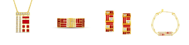 周大福傳福系列18K黃金鑲天然鑽石項鍊NTD 58,900起/黃金鑲天然鑽石戒指 NTD 86,400起/黃金鑲天然鑽石耳環 NTD 59,200/ 18K黃金鑲天然鑽石手鍊NTD 88,200 周大福傳福系列18K黃金鑲天然鑽石項鍊NTD 58,900起/黃金鑲天然鑽石戒指 NTD 86,400起/黃金鑲天然鑽石耳環 NTD 59,200/ 18K黃金鑲天然鑽石手鍊NTD 88,200