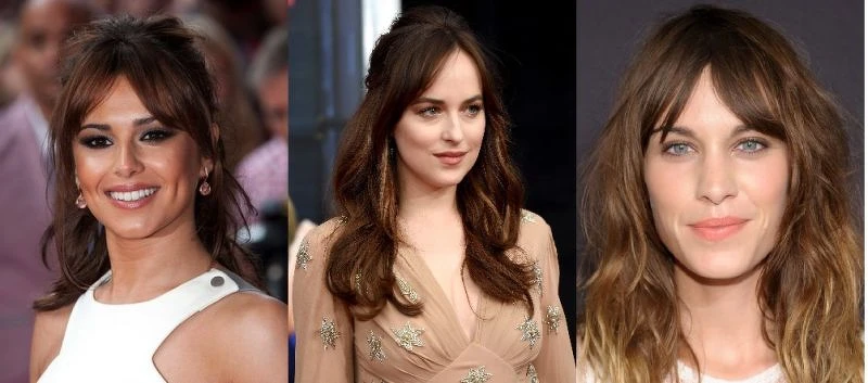 八字瀏海適合臉型：方臉、圓臉、寬臉，尤其適合修飾高顴骨的臉型