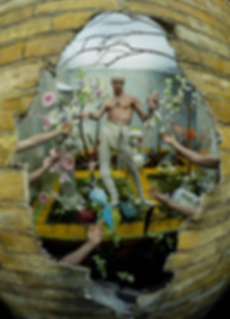 蒂姆．沃克「寶盒」系列作品；詹姆士．史賓塞；倫敦2018。 圖片來源：Tim Walker Studio