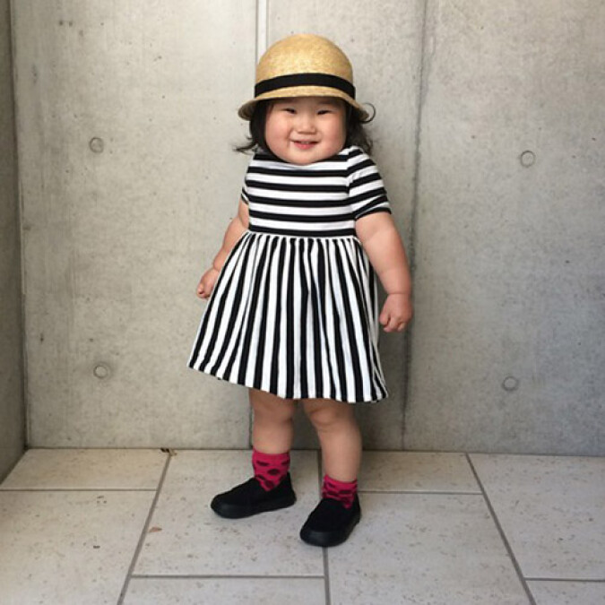 【街拍速報】是胖虎的妹妹？！日本可愛2歲小潮妹omatsuricco逗趣穿搭日誌！