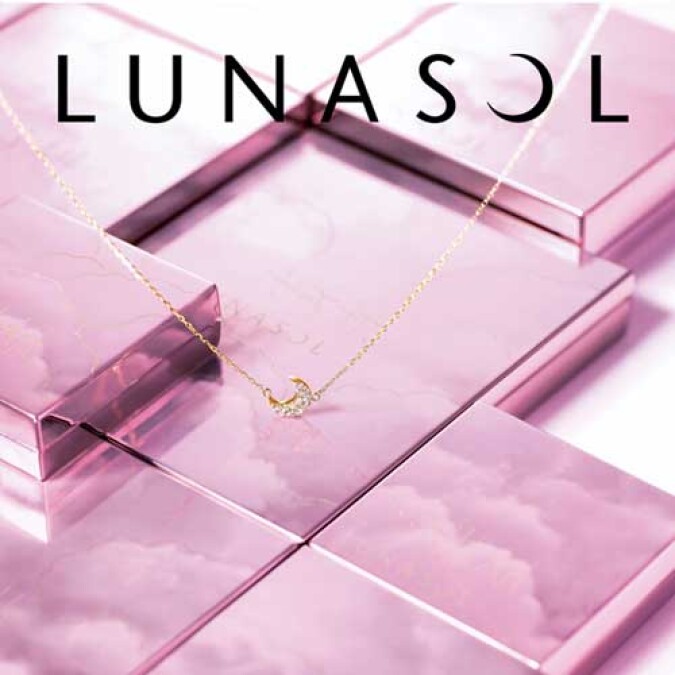 15週年限定！LUNASOL X 珠寶品牌AHKAH聯名系列燒死人～
