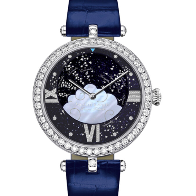 VCA 陪妳去看流星雨 詩意複雜功能腕錶