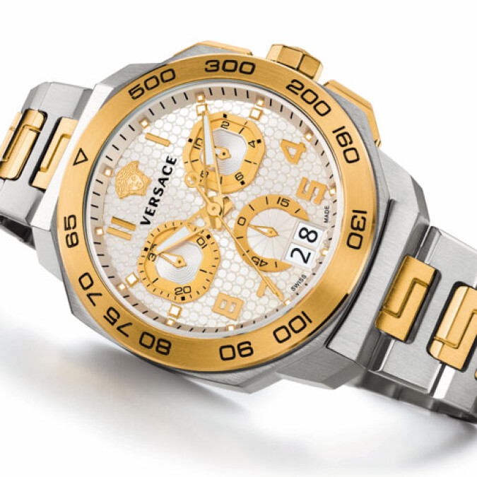 VERSACE 腕錶最新系列：DYLOS，洋溢希臘風情
